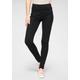 Skinny-fit-Jeans LEVI'S "720 High Rise" Gr. 27, Länge 28, schwarz (black gala x y) Damen Jeans Röhrenjeans