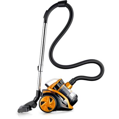 HYUNDAI Bodenstaubsauger "VC014", orange (orange, schwarz), B:33,5cm H:28cm T:24cm, Staubsauger, ECO Motor, 2x HEPA-Filter, Teleskoprohr, 8m Radius Image