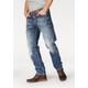 Loose-fit-Jeans CIPO & BAXX Gr. 31, Länge 32, blau (blue) Herren Jeans Loose Fit