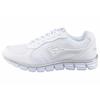 Sneaker KANGAROOS "K-1st Run", Gr. 38, weiß, Textil, Synthetik, sportlich, Schuhe