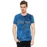 T-Shirt RUSTY NEAL Gr. S, blau Herren Shirts T-Shirts mit eindrucksvollem Print