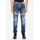 Bequeme Jeans CIPO & BAXX Gr. 42, Länge 34, blau Herren Jeans