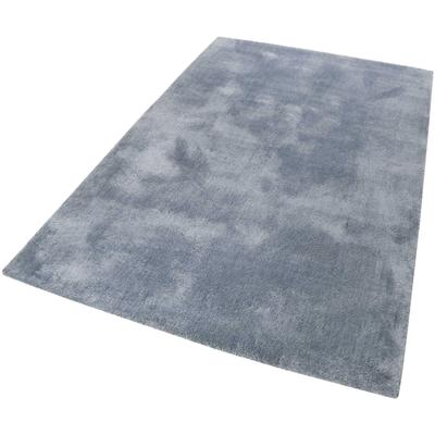 Hochflor-Teppich ESPRIT "Relaxx ESP-4150" Gr. 6, blau (blau, grau), B:200cm H:25mm L:290cm, Kunstfaser, Teppiche, Wohnzimmer, sehr große Farbauswahl, weicher dichter Hochflor Image