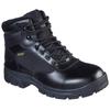 Berufsschuh SKECHERS "WASCANA - BENEN" Gr. 42, schwarz, 42, Leder, Schuhe, mit Profillaufsohle