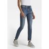 Skinny-fit-Jeans G-STAR, Damen, Gr. 26, Länge 30, blau (faded cascade (mid blau)), Denim/Jeans, Obermaterial: 92% Baumwolle, 6% Elastomultiester, 2% Elasthan, unifarben, leichte Abriebeffekte, casual, skinny fit lang, Jeans, mit Wohlfühlfaktor durch...
