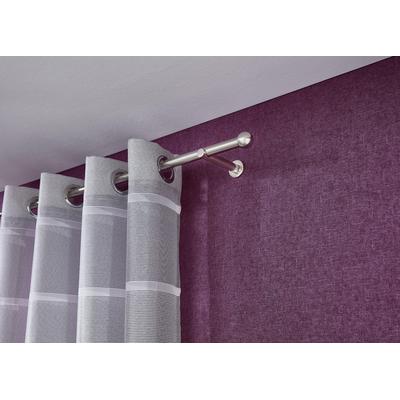 Vorhangstange GOOD LIFE "Bola" Gr. 20, silber (edelstahlfarben), L:480cm Ø:20mm, Metall, Gardinenstangen Image