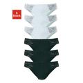 Jazz-Pants Slips PETITE FLEUR Gr. 32/34, 6 St., schwarz-weiß (schwarz, weiß) Damen Unterhosen Jazzpants Bestseller