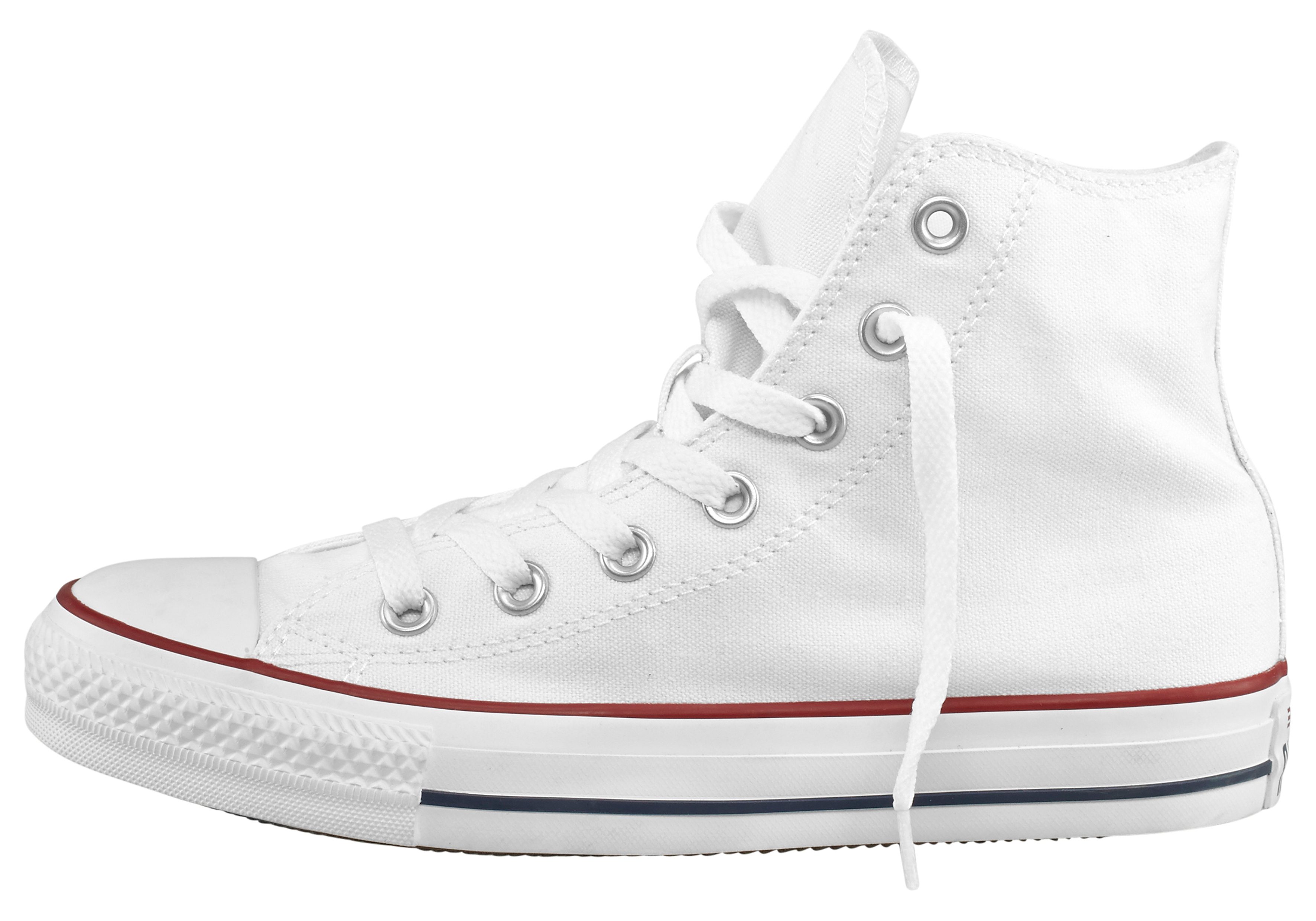 Sneaker CONVERSE "Chuck Taylor All Star Core Hi", Damen, Gr. 48, weiß, Textil, Schuhe Skaterschuh Sneakerboots Canvassneaker Sneaker high