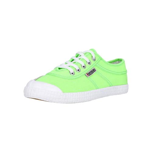 „Sneaker KAWASAKI „“Neon““ Gr. 39, grün (neongrün) Herren Schuhe Canvassneaker Skaterschuh Sneaker low in een stijlvolle look“