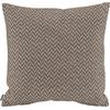 Dekokissen H.O.C.K. "Zircono", braun (taupe, taupe, braun, ethnomuster, jaquard, struktur), B:50cm H:10cm L:50cm, Polyacryl, Dekokissen_Sitzkissen_Kissenhüllen, mit Ethnomuster, Kissenhülle mit Füllung, 1 Stück