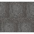 ARCHITECTS PAPER Vliestapete "Alpha" Tapeten Gr. B/L: 0,53 m x 10,05 m, Rollen: 1 St., silberfarben (silberfarben, schwarz) Vliestapeten