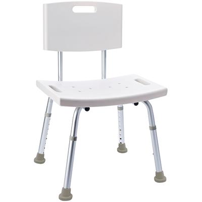 Badhocker RIDDER "Sam", weiß (weiß, chrom), B:54cm H:84,9cm T:48cm, Hocker Image