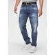 Loose-fit-Jeans CIPO & BAXX Gr. 30, Länge 32, blau (blue) Herren Jeans Loose Fit