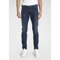 Slim-fit-Jeans REPLAY "Anbass Superstretch" Gr. 31, Länge 32, blau (dark, blue, wash) Herren Jeans Slim Fit