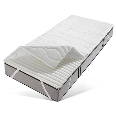 Topper MALIE "Wellness Micro", weiß, B:140cm L:200cm, Polyester, Topper Image