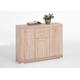 Kommode FMD "Bristol" Sideboards Gr. B/H/T: 120 cm x 90 cm x 35 cm, 2, braun (eichefarben) Kommode