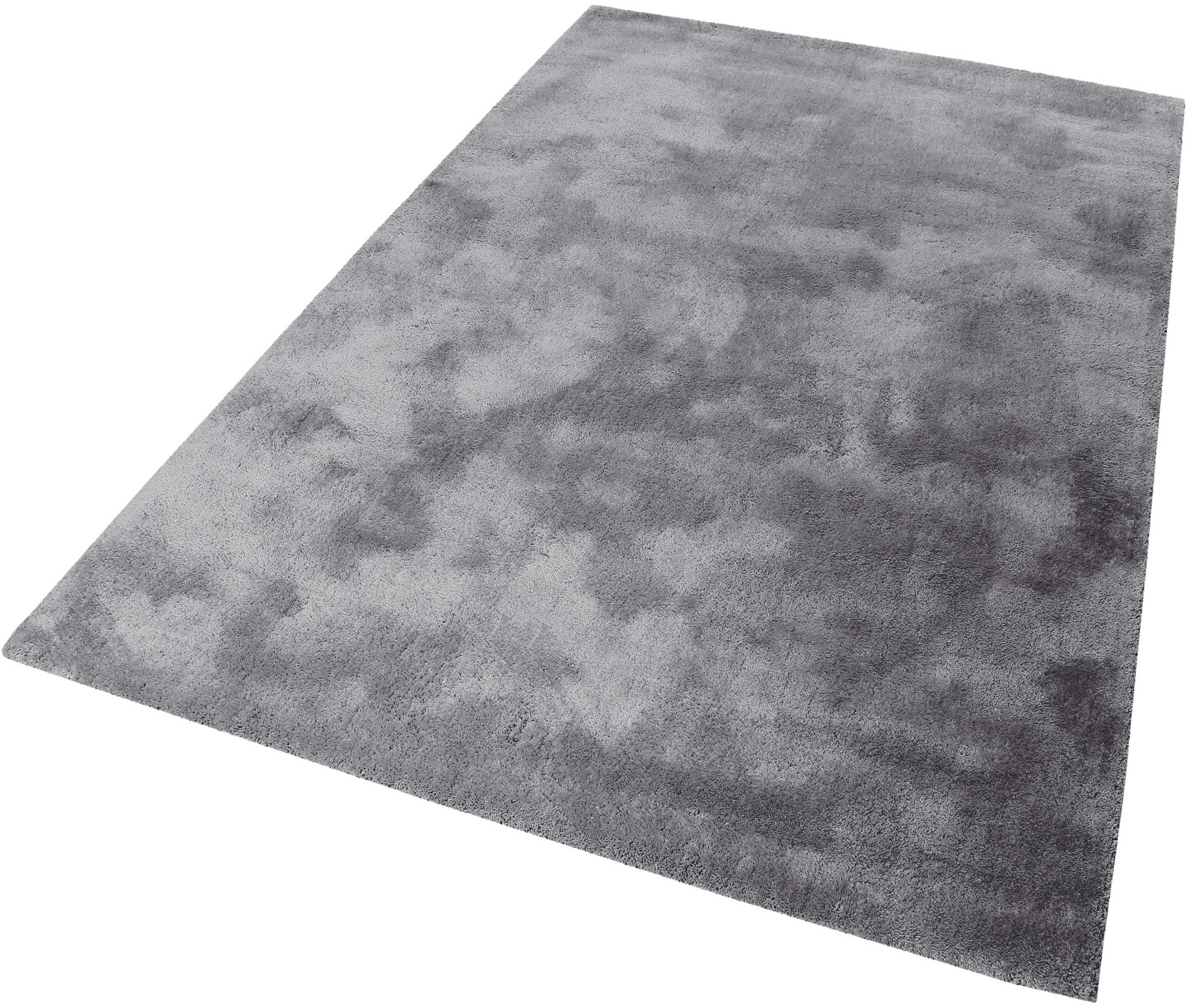 Hochflor-Teppich ESPRIT "Relaxx ESP-4150" Gr. 6, grau (taupe, grau), B:200cm H:25mm L:290cm, Kunstfaser, Teppiche, Wohnzimmer, sehr große Farbauswahl, weicher dichter Hochflor