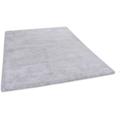 Hochflor-Teppich TOM TAILOR HOME "Shaggy Teppich Cozy" Teppiche Gr. B/L: 50 cm x 80 cm, 25 mm, 1 St., grau Esszimmerteppiche