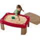 Wasserspieltisch STEP2 Wasserbahnen Gr. B/H/L: 91,44 cm x 41,59 cm x 66,04 cm, rot Kinder Ab 2 Jahren