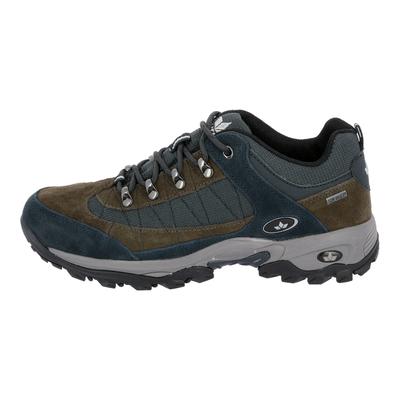 Wanderschuh LICO "Trekkingschuh Santana", Gr. 48, grau, Veloursleder, Schuhe