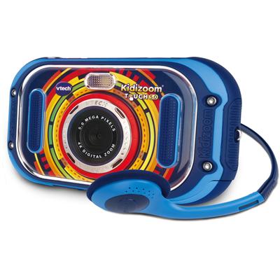 Kinderkamera VTECH "Kidizoom Touch 5.0" Fotokameras bunt (blau, bunt) Kinder Elektronikspielzeug Fotokameras mit Musik