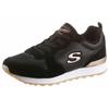 Sneaker SKECHERS "OG 85 - GOLDN GURL", Damen, Gr. 39, schwarz (schwarz, goldfarben), Veloursleder, Textil, Synthetik, sportlich, Schuhe, Schnürschuh, Original-Retro-Jogginschuh mit Air-Cooled Memory Foam