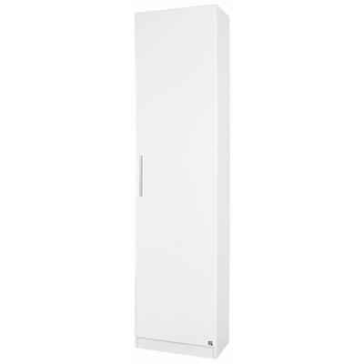 Schuhschrank RAUCH "Garderobenschrank Drehtürenschrank Kleiderschrank Schrank MINOSA", weiß (alpinweiß), B:47cm H:197cm T:41cm, Holzwerkstoff, Schränke, Breite 47 cm mit 6 Schuhablageböden MADE IN GERMANY Image