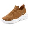 Sneaker LASCANA, Damen, Gr. 40, braun (camelfarben), Obermaterial: 100% Textilmaterial. Futter: 100% Textilmaterial. Decksohle: 100% Textilmaterial. Laufsohle: 100% Synthetik, unifarben, casual, Schuhe, Slip-On-Sneaker, Halbschuh, Slipper,...
