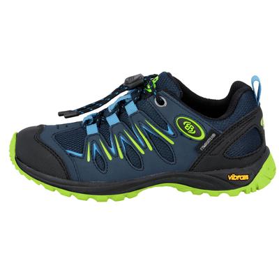 Wanderschuh BRÜTTING "Outdoorschuh Expedition Kids", Gr. 28, blau, Synthetik, Schuhe