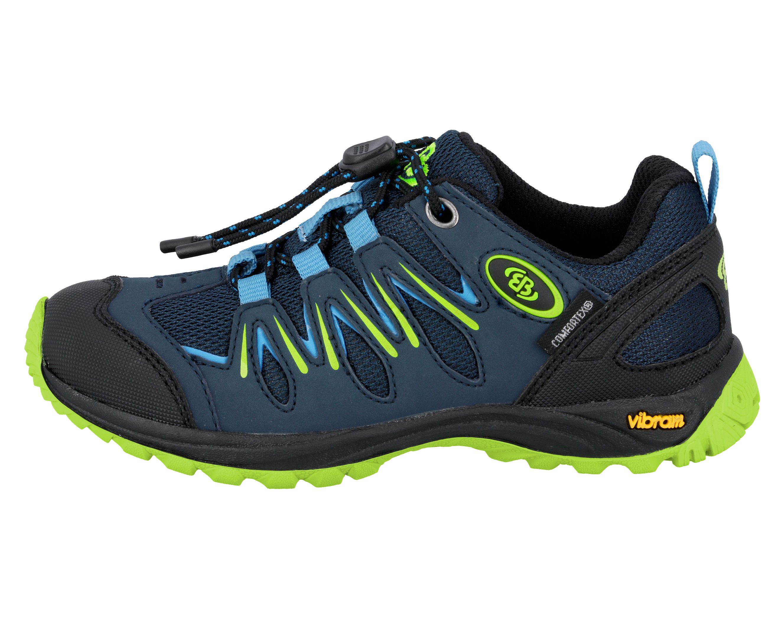 Wanderschuh BRÜTTING "Outdoorschuh Expedition Kids", Kinder, Gr. 33, blau, Synthetik, Schuhe Wanderschuh