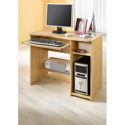 Schreibtisch VOGL MÖBELFABRIK "8048", braun (buchefarben), B:91cm H:72cm T:50cm, Tische Image