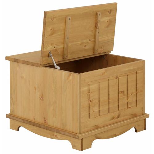"Couchtisch HOME AFFAIRE ""Trinidad"" Tische Gr. B/H/T: 70 cm x 50 cm x 70 cm, beige (natur, geölt) Truhen-Couchtisch Truhentisch Truhen-Couchtische Tisch Breite 70 cm"