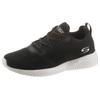 Sneaker SKECHERS "Bobs Squad - Tough Talk", Damen, Gr. 37, schwarz-weiß (schwarz, weiß), Textil, Synthetik, sportlich, Schuhe, Freizeitschuh, Halbschuh, Schnürschuh mit Skech-Knit