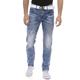 Regular-fit-Jeans CIPO & BAXX Gr. 33, Länge 32, blau (blue) Herren Jeans Regular Fit