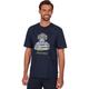 T-Shirt TRIGEMA "TRIGEMA mit großem Affen-Aufdruck" Gr. XXXL, blau (navy) Herren Shirts T-Shirts