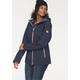 Softshelljacke POLARINO Gr. 44, blau (marine) Damen Jacken Softshelljacke Sportjacken