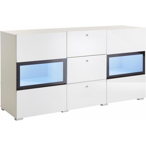 „Sideboard HELVETIA „“Baros““ Sideboards weiß Sideboards Breite 132 cm“