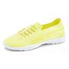 Sneaker LASCANA, Damen, Gr. 40, gelb (hellgelb), Obermaterial: 100% Textilmaterial. Futter: 100% Textilmaterial. Decksohle: 100% Textilmaterial. Laufsohle: 100% Synthetik, unifarben, sportlich, Schuhe, Slipper, Halbschuh, zum Reinschlüpfen, leichtes...