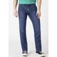 Regular-fit-Jeans WRANGLER "Authentic Regular" Gr. 33, Länge 30, grau (dark, stone) Herren Jeans Regular Fit