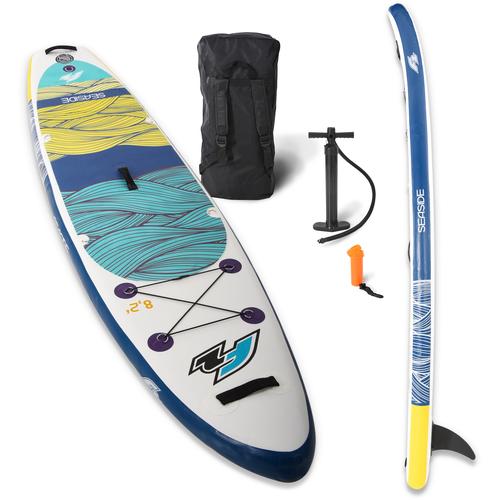 „SUP-Board F2 „“Seaside Kid ohne Paddel““ Wassersportboards Gr. 8,2 250 cm, grün Stand Up Paddle“