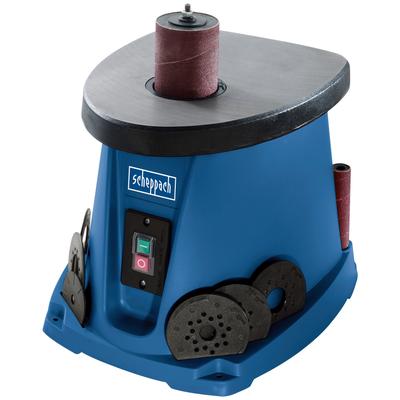 Spindelschleifmaschine SCHEPPACH "OSM100", blau (blau, schwarz), B:36,5cm H:44cm L:40cm, Schleifmaschinen, 220-240 V, 50 Hz, 450 W Image