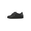 Klettschuh NATURAL FEET "Göteborg XL", Damen, Gr. 42, schwarz, Leder, casual, Schuhe, mit speziellem Diatec-Innenfutter