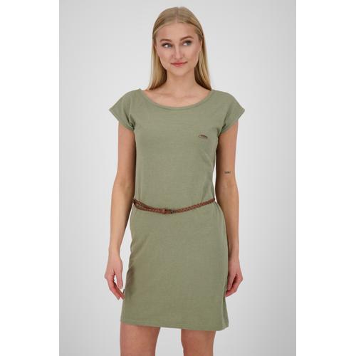 „Blusenkleid ALIFE & KICKIN „“ElliAK Dress Damen Sommerkleid, Kleid““ Gr. M, Normalgrößen, braun (dust) Damen Kleider Blusenkleider“