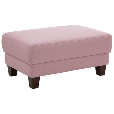 Hocker HOME AFFAIRE "Trondheim", rosa (altrosa), B:101cm H:48cm T:66cm, Struktur fein (100% Polyester), Flachgewebe (100% Polyester), Luxus-Microfaser (90% Polyester, 10% Polyamid), Hocker, Polsterhocker, mit Stauraum, Federkern Image
