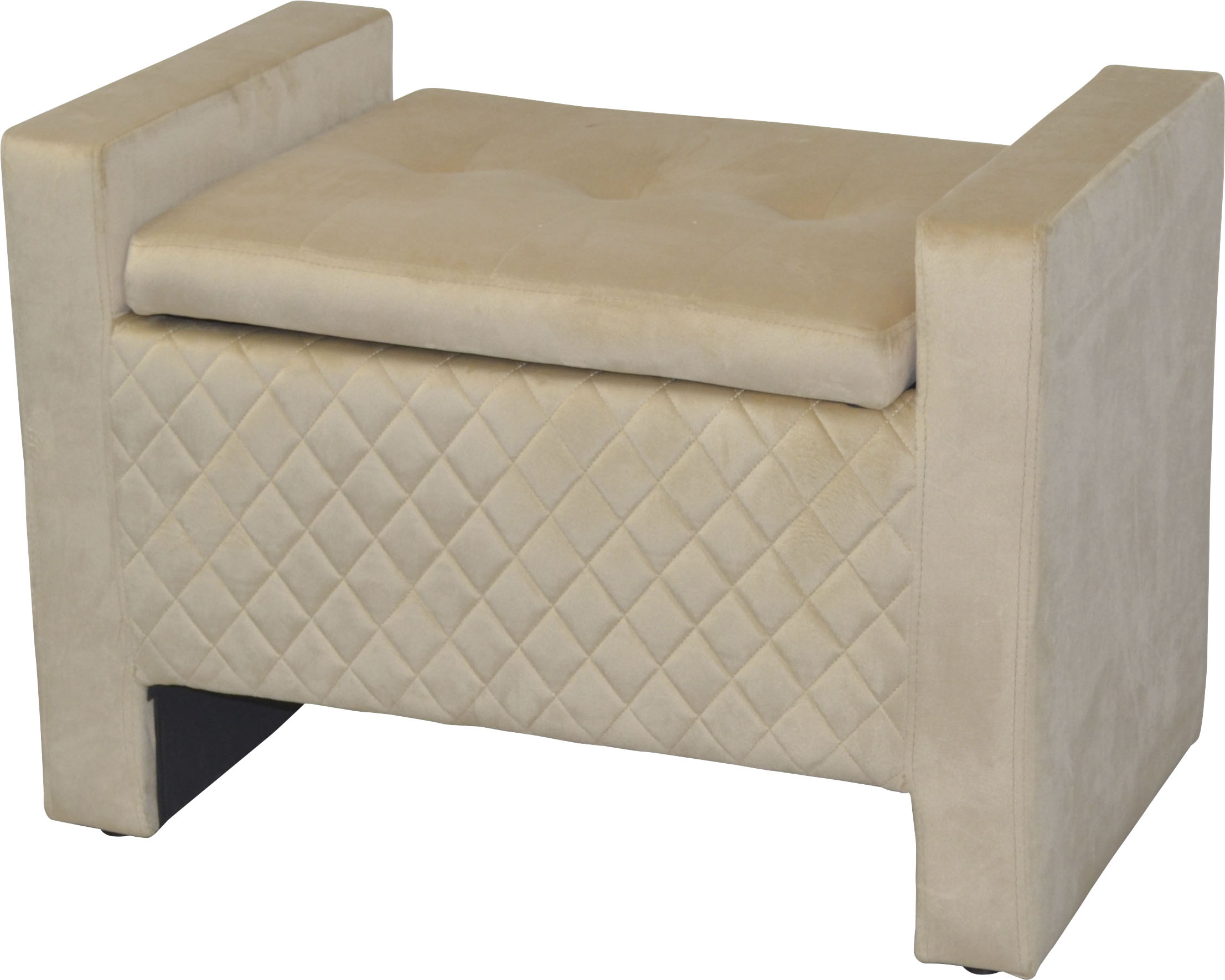 Sitztruhe INOSIGN, beige, B:75cm H:52cm T:45cm, Sitzbänke