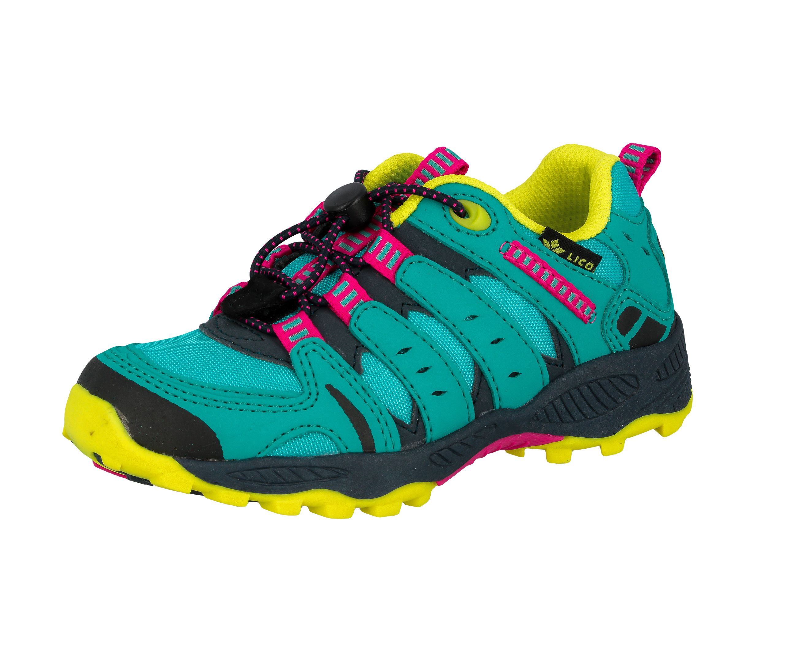 Outdoorschuh LICO "Outdoorschuh Fremont", Kinder, Gr. 39, blau, Synthetik, Schuhe Outdoorschuh