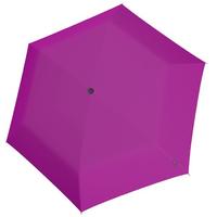 Taschenregenschirm KNIRPS U.200 Ultra Light Duo, Berry lila (berry) Regenschirme Taschenschirme