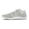 Barfußschuh LEGUANO "BEAT", Damen, Gr. 40, grau (hellgrau, meliert), Textil, sportlich, Schuhe, Freizeitschuh, Halbschuh, Schnürschuh für Maschinenwäsche geeignet