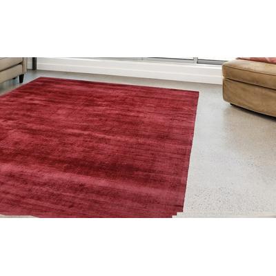 Teppich MY HOME "Besarta" Gr. 6, rot, B:200cm H:13mm L:290cm, Viskose, Teppiche, Wohnzimmer Image