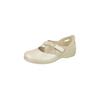 Klettschuh LEI BY TESSAMINO "Lisa", Damen, Gr. 38, beige, Leder, casual, Schuhe, mit modischem Glitzer-Print